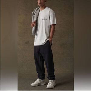 Fear of God Essentials Black Sweatpants & FOG Bag NWT